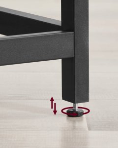 Leobert Biurko Komputerowe - sonoma - LWD073B11 4