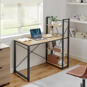 Biurko Leobert LWD048B11 Dąb Sonoma 130 cm x 60 cm 4