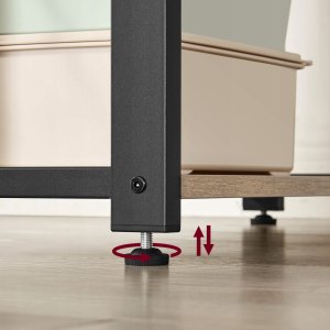 Biurko Leobert LWD048B11 Dąb Sonoma 130 cm x 60 cm 6