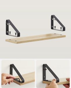 Leobert Zestaw 3 Półek Wiszących - sonoma - LWS033B11 4