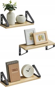 Leobert Zestaw 3 Półek Wiszących - sonoma - LWS033B11 5