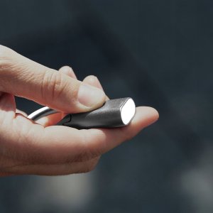 Latarka Lexon Lexon Nomaday Keychain Flashlight Gray/Gun LL136X 3