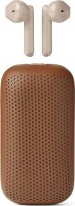 Słuchawki Lexon Lexon Speakerbuds Wireless Bluetooth Speaker Headphones Brown/Camel LA127C 9
