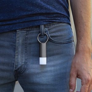 Latarka Lexon Lexon Nomaday Flash LED Keychain Gray/Gun LL137X 13