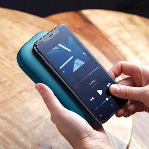 Lexon Powersound Inductive Powerbank 5000 mAh with Bluetooth Speaker Dark Blue/Dark Blue LA128DB 5