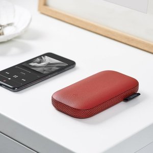 Lexon Powersound Inductive Powerbank 5000 mAh with Bluetooth speaker red LA128R 7