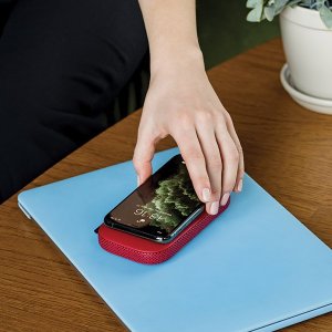 Lexon Powersound Inductive Powerbank 5000 mAh with Bluetooth speaker red LA128R 8