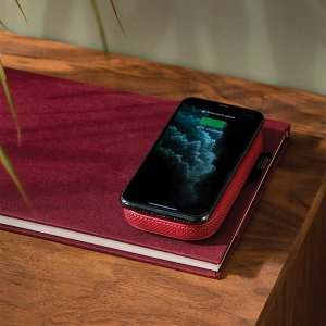 Lexon Powersound Inductive Powerbank 5000 mAh with Bluetooth speaker red LA128R 10