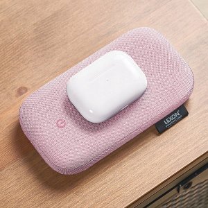 Lexon Lexon Powersound Inductive Powerbank 5000 mAh with Bluetooth Speaker Pink LA128P 2
