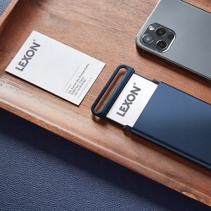 Lexon Nomaday Card Elegancki wizytownik niebieski 2