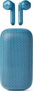 Słuchawki Lexon Lexon Speakerbuds Wireless Bluetooth Speaker Headphones Blue/Blue LA127B 2