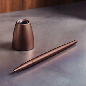 Lexon Lexon Scribalu Ballpoint pen with base brown/bronze LS64BZ 5