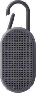 Głośnik Lexon Lexon Mino T Waterproof Speaker with Stand and Carabiner Gray/Grey LA124G 1