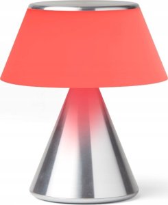 Lampa stołowa Lexon Luma M LED lamp silver/silver LH87MAP 3
