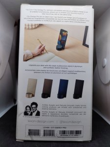 Głośnik Lexon City Energy Pro 10W inductive charger with bluetooth speaker black/black LD145N 2