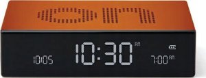 Lampa stołowa Lexon Flip Premium Double-sided Alarm Clock Orange/Orange LR152O1 1