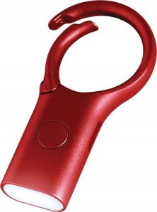 Lexon Lexon Nomaday Keychain with flashlight dark red LL136DR 3