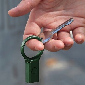Lexon Lexon Nomaday Keychain Flashlight Dark Green LL136DG1 4