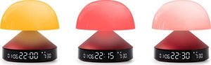 Lampa stołowa Lexon Lexon Mina Sunrise Alarm Clock with Lamp Red LR153DR 11