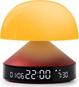 Lampa stołowa Lexon Lexon Mina Sunrise Alarm Clock with Lamp Red LR153DR 14
