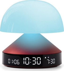 Lampa stołowa Lexon Lexon Mina Sunrise Alarm Clock with Lamp Red LR153DR 2
