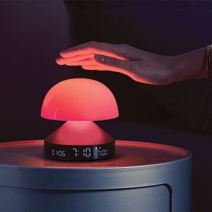 Lampa stołowa Lexon Lexon Mina Sunrise Alarm Clock with Lamp Red LR153DR 4