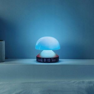 Lampa stołowa Lexon Lexon Mina Sunrise Alarm Clock with Lamp Red LR153DR 5