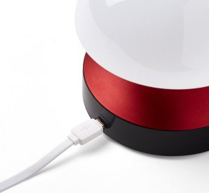 Lampa stołowa Lexon Lexon Mina Sunrise Alarm Clock with Lamp Red LR153DR 9