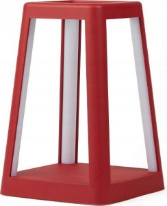 Lampa stołowa Lexon Lexon Lantern LED lamp with inductive charger dark red LH94DR 5