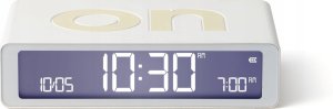 Lampa stołowa Lexon Lexon Flip Classic Double-sided Alarm Clock White/White LR157W9 1