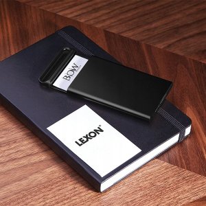Lexon Lexon Nomaday Card Business card holder black/black LD144N 8