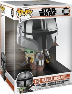 Figurka JOBIextra *****FUNKO Jumbo SW Mandalorian Chrome 49931 99316 2