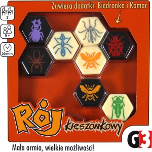 Rebel Gra logiczna Rój kieszonkowy z dodatkami Komar i Biedronka 1