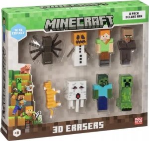 Figurka HP *****MINECRAFT 3D Erasers 8pack DeluxeBox B 14263 1