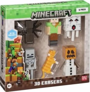 Figurka HP *****MINECRAFT 3D Erasers 6pack DeluxeBox B 14270 1