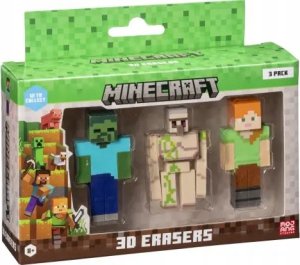 Figurka HP *****MINECRAFT 3D Erasers 3pack C 14249 1