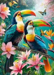 Platon *****Puzzle 1000 Cherrypazzi ToucansPparadis.30769 2