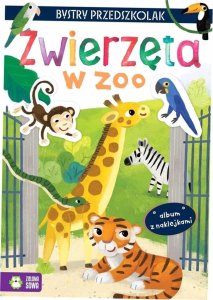Zielona Sowa Bystry przedszkolak Zwierzęta na w zoo 95107 2