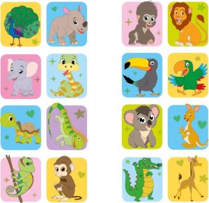 Domartstyl Brzdące kolor.Zwierz.w zoo nakl.św.w ciemn.78275 2