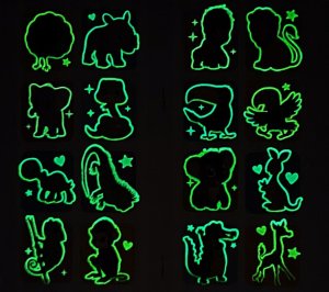 Domartstyl Brzdące kolor.Zwierz.w zoo nakl.św.w ciemn.78275 3