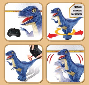 Madej Dinozaur pompowany R/C 2,4GHz USB 010818 75603 2
