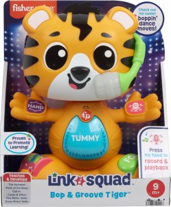 Mattel Fisher-Price Link Squad Tygrysek Taniec i nauka 8