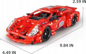Woopie IM.MASTER super auto czerwone 437el 5809 40219 2