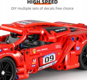 Woopie IM.MASTER super auto czerwone 437el 5809 40219 6
