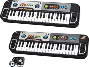 Madej Keyboard muzyczny na bat.+mikrofon 011125 78635 1