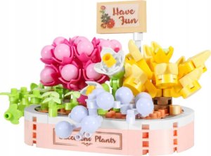 Clementoni KOCO klocki sukulenty donica róż 249el 02086 44187 2