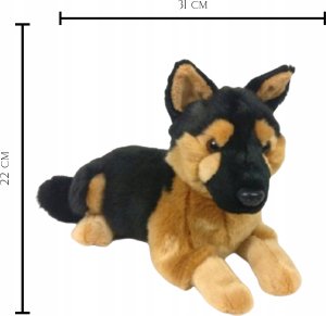 Dubi Pies owczarek niemiecki leżący 30cm 32225 2