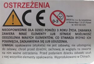 Swede Piesek szczeka i rusza się 8szt/box G7529 92564 5
