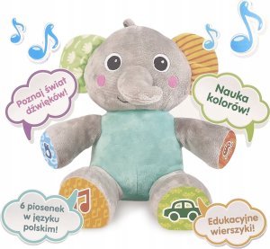 Artyk Pluszowy słonik interaktywny e-edu 174179 5