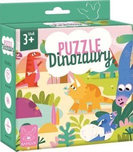 Kangur Puzzle Dinozaury 3+ 41701 1
